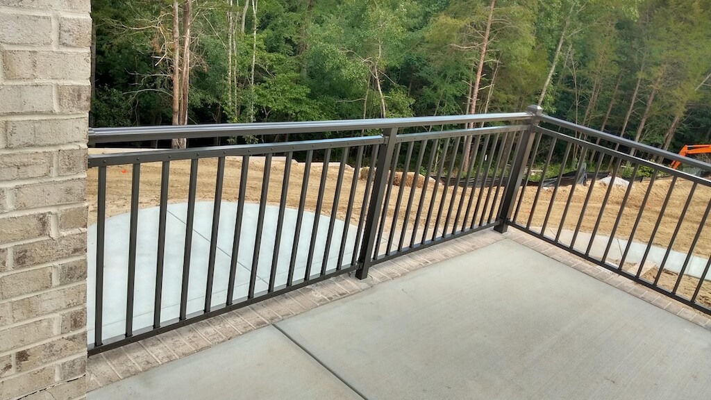 aluminum railing